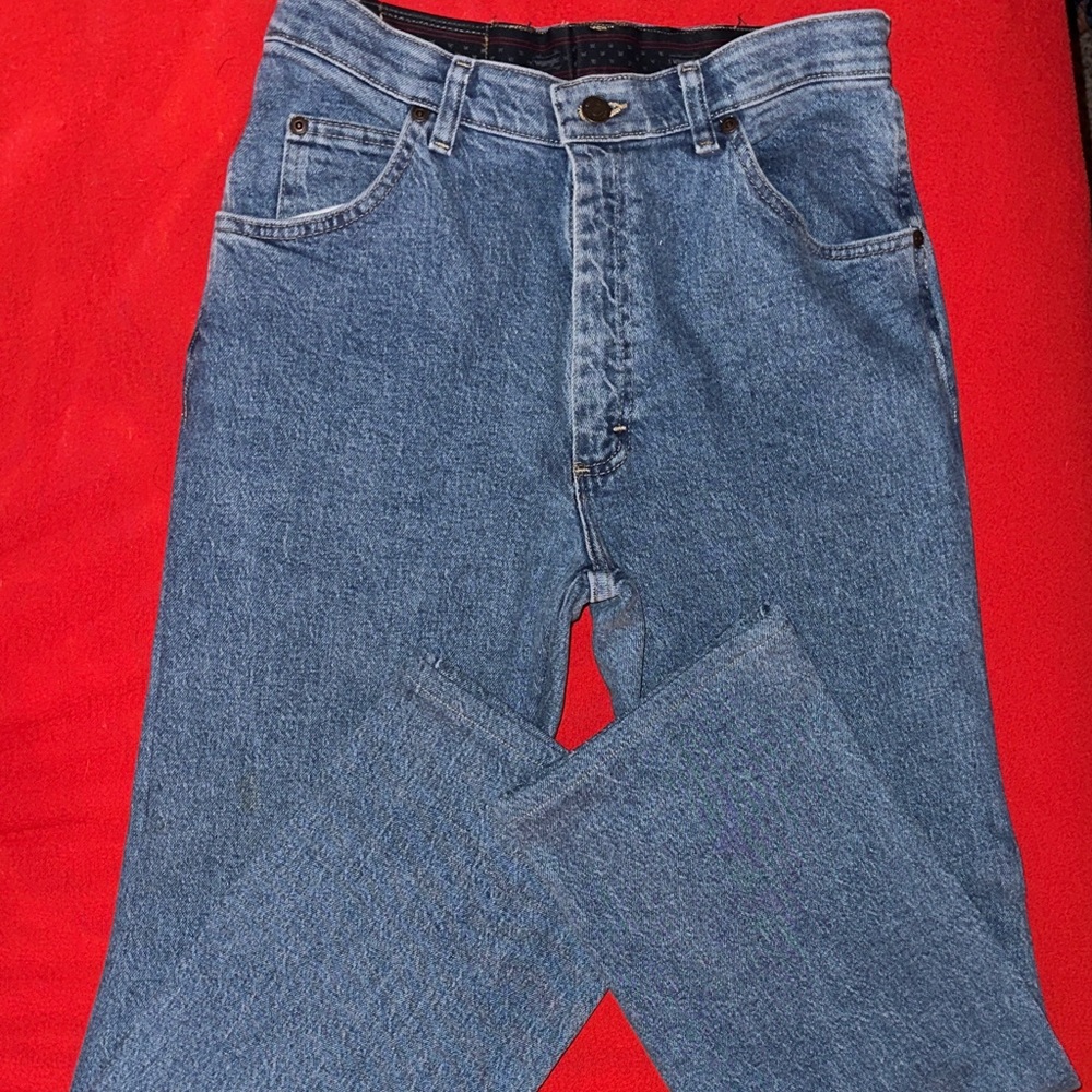 Women’s Boot-cut Wrangler Blue Jeans